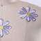 3 Pieces 3" Lavender Daisy Iron On Flower Embroidery Patches for Jackets Crafts Clothing